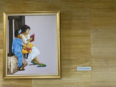 Lukisan Anak-anak Membaca.jpg Lukisan Anak-anak Membaca.jpg